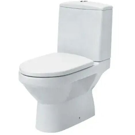 AUTRES Les rois des sièges de toilettes Lunette WC Cersanit Olimpia - Duroplast - Antibactérienne - Frein de chute