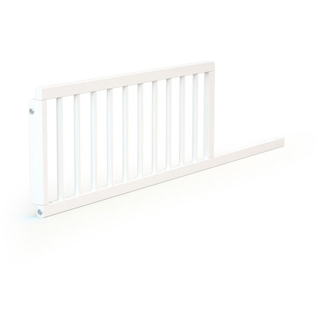 Les Tendances – Barrière de lit bébé Festive en bois de hêtre massif – Dimensions 120 x 32 x 4 cm – Conforme norme BS 7972 – Installation facile