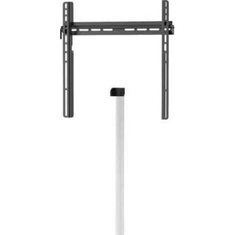 Les Tendances – Support TV mural pour écrans 32-80 pouces – Charge 50 kg – Goulotte cache-câbles aluminium – Norme Vesa 200/300/400 – AC1WMWT