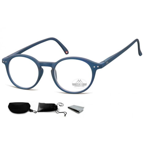 Lese- und Computerbrille, Stärke 300, mit Antireflexfilter, braun, Montana BLFBOX73C