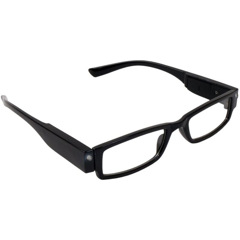 Image of Buri - Lesebrille +3,5 dpt schwarz Lesehilfe Sehhilfe Lesebrillen led Brille B-Ware