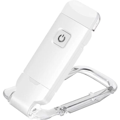 JUSCH Leselampe, LED-Leselampe, 3-Farben-Leselampe, Buchlampe, Leselampe zum Lesen im Bett