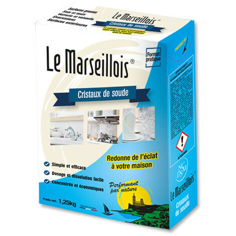 LESSIVE CRISTAUX DE SOUDE 1KG