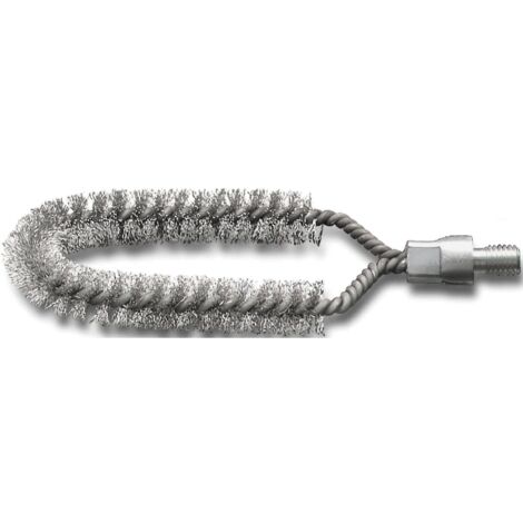 LESSMANN Heizkesselreinigungsbürste 30 mm gebogen Aufnahme W 1/2"