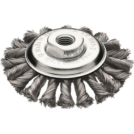 Lessmann Kegelbürste Ø 115 mm M14 Drahtstärke 0,5 mm - 472.257.WZ