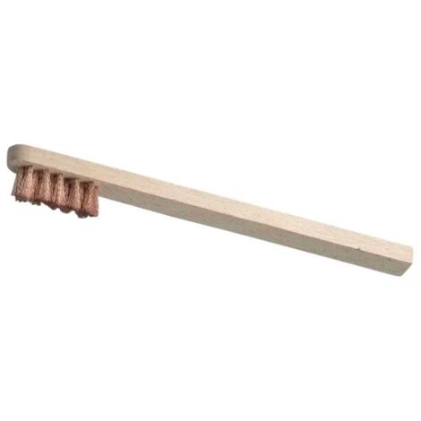 Lessmann LES132801 Low Spark 3-Row Sparkplug Brush for Efficient Engine Maintenance