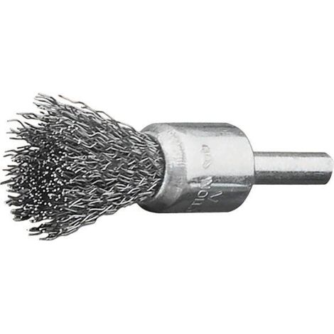 LESSMANN Pinselbürste Stahldraht gewellt 23x25/68x0,3mm