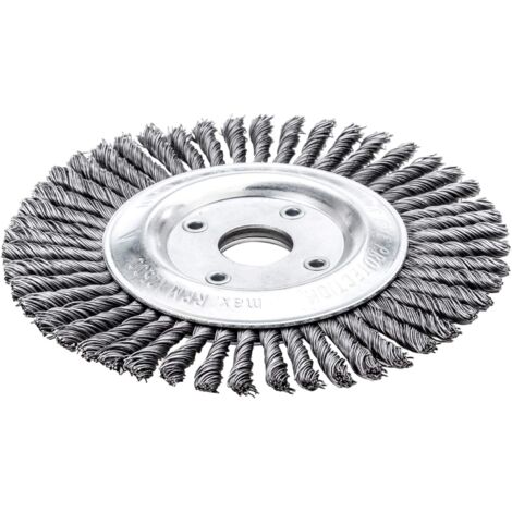 Lessmann Pipeline Brush 40 Knots 125mm x 22.2mm Bore
