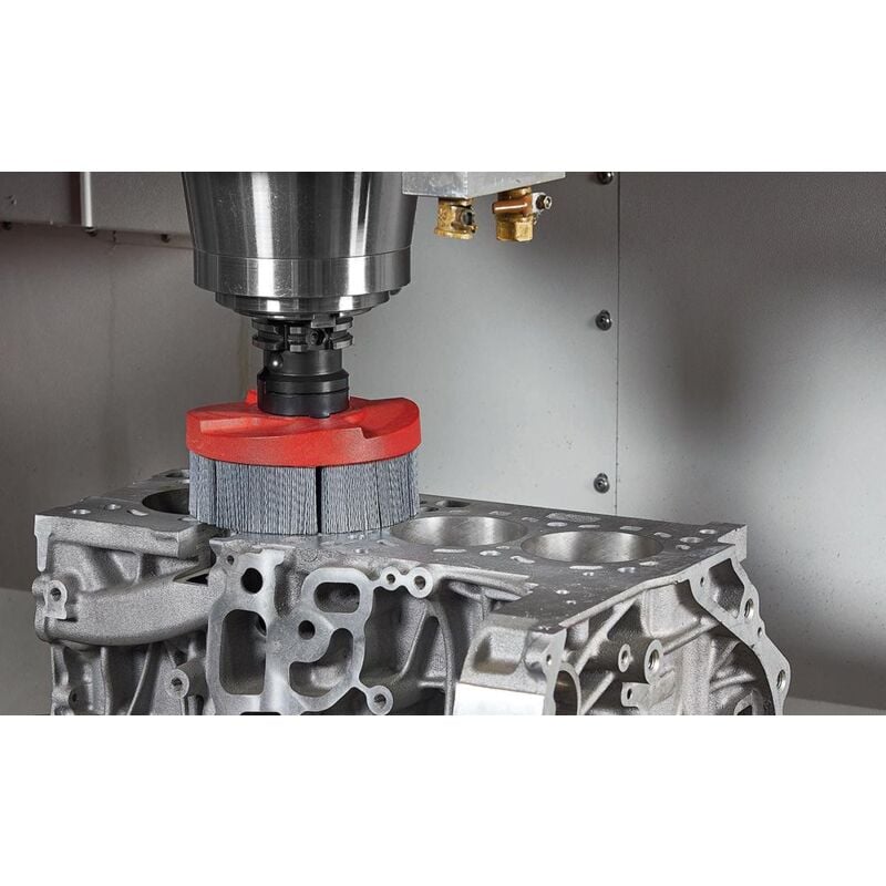 Lessmann ® - lessmann CNC-Tellerbürste hfb SiC 50 x35mm, k 180, B16 dkn