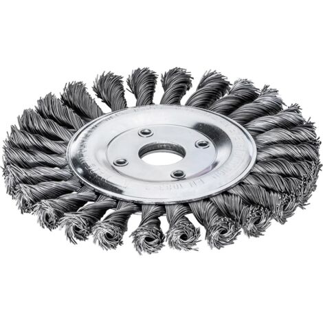Lessmann Zopfrundbürste Ø125 mm STA 14 mm 12.500 min-¹ - 473211