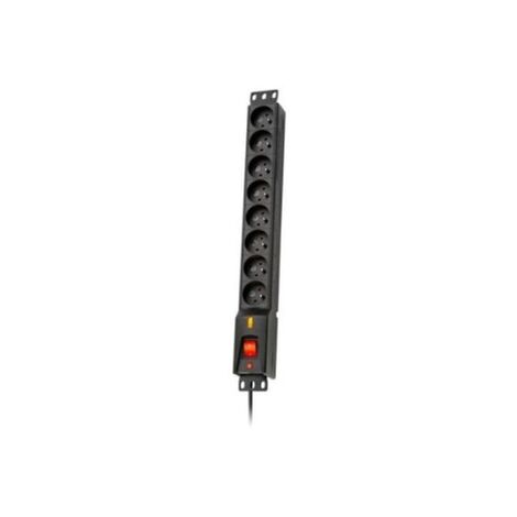 Lestar - Latte Power 8 prises, Rack 19'', 1,5 m