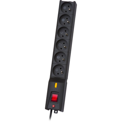 Lestar - LX 610 g-a, Surge Protector, 1.5m, Black