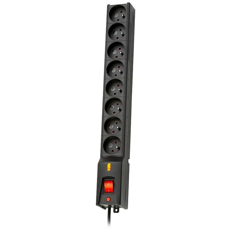 

LX 810 g-a, Surge Protector, 1.5m, Black - Lestar