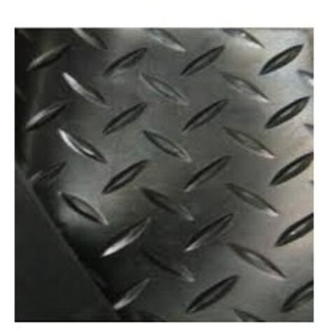 LESTARE PAC0031 Pavimento Checker Negro 3mm 1,00x15 M Rollo - ref: PAC0031