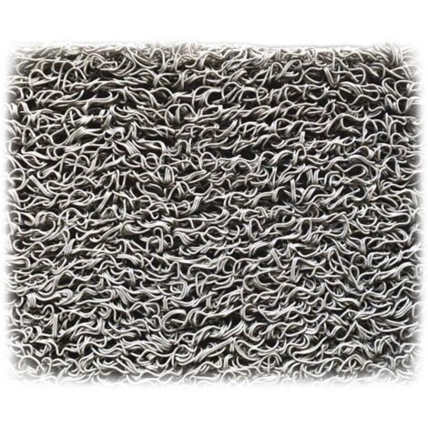 LESTARE PAT0021 Felpudo Rizos Transit Con Base 1,22x12 m Gris - ref: PAT0021