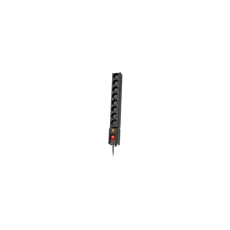 Lestar - lx 810 G-A, surge protector, 5 M, black