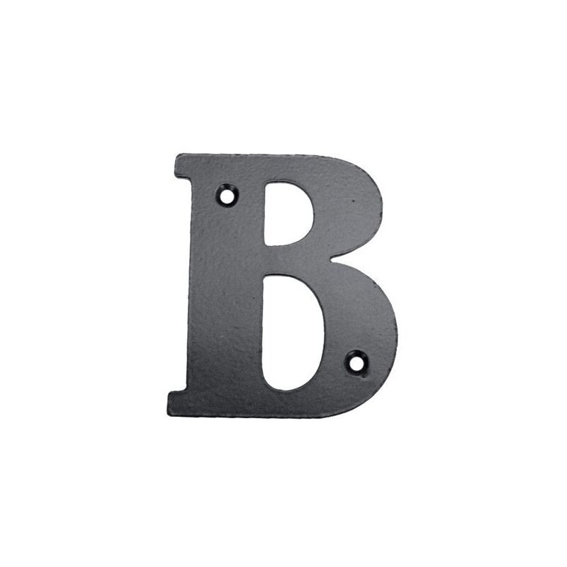 

Letra Señal Clavar 100Mm 'B' Hierro Forjado Negro