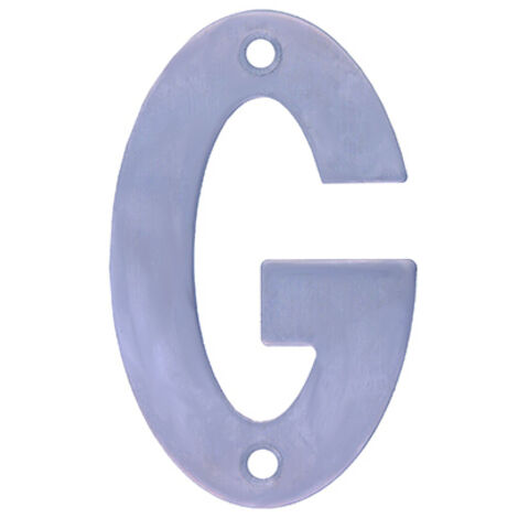 Letra g inox 10cm 10461 amig