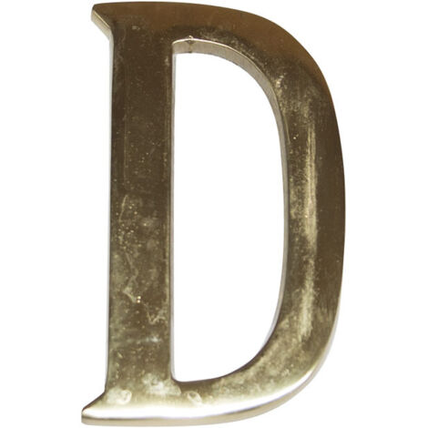 LETRA LATON 10CM. LETRA D EHL