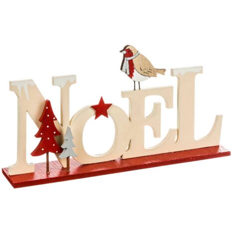 Letras De Decoración De Madera Navidad - Feeric lights & christmas