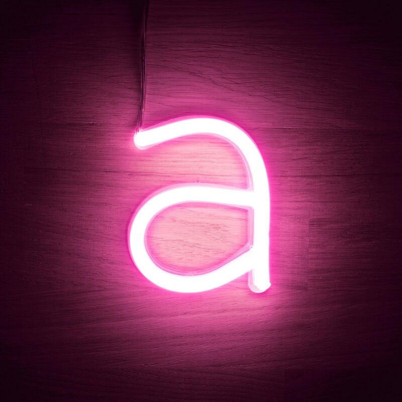 

Letras Neón LED Rosa A Rosa - A Rosa