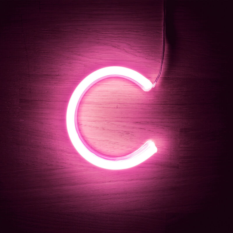

Letras Neón LED Rosa C Rosa - C Rosa