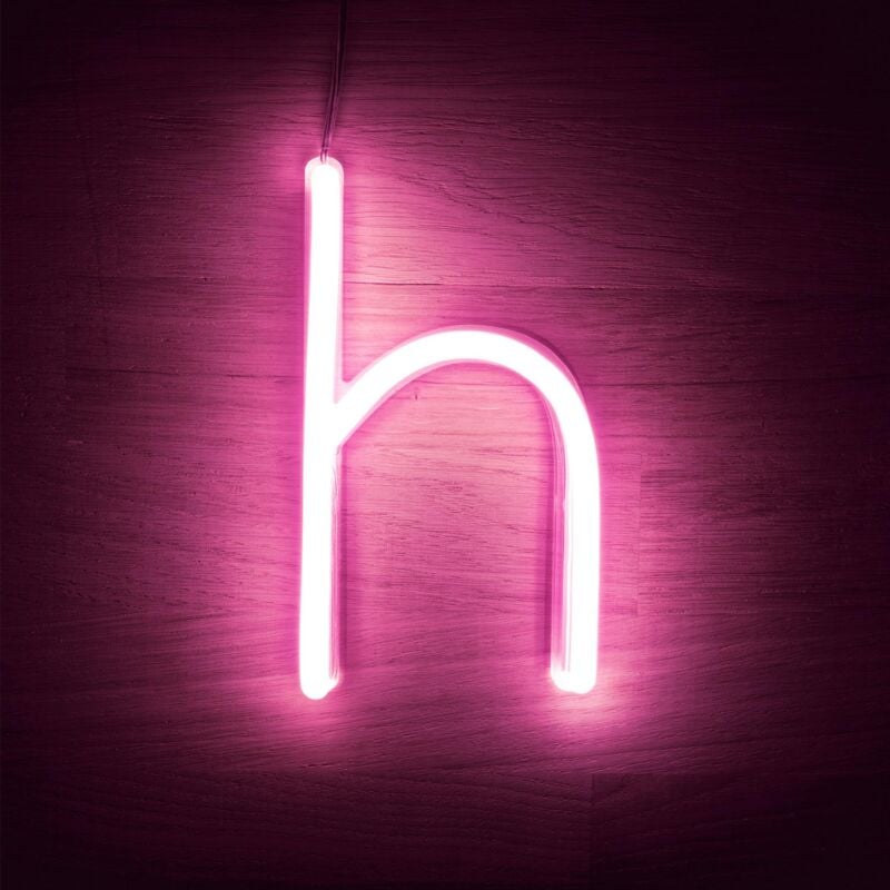 

Letras Neón LED Rosa H Rosa - H Rosa