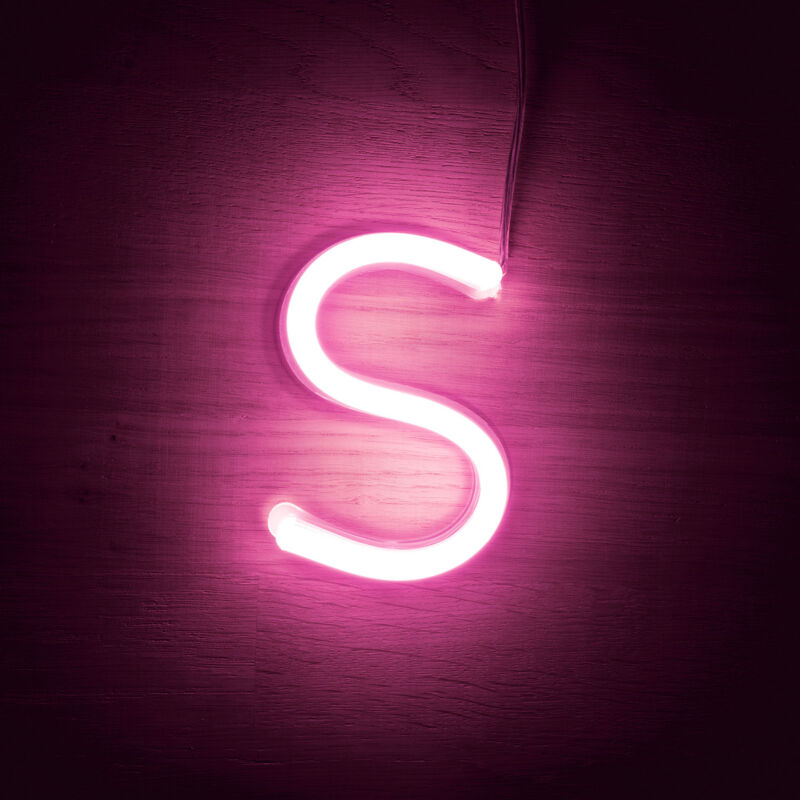 

Letras Neón LED Rosa S Rosa - S Rosa