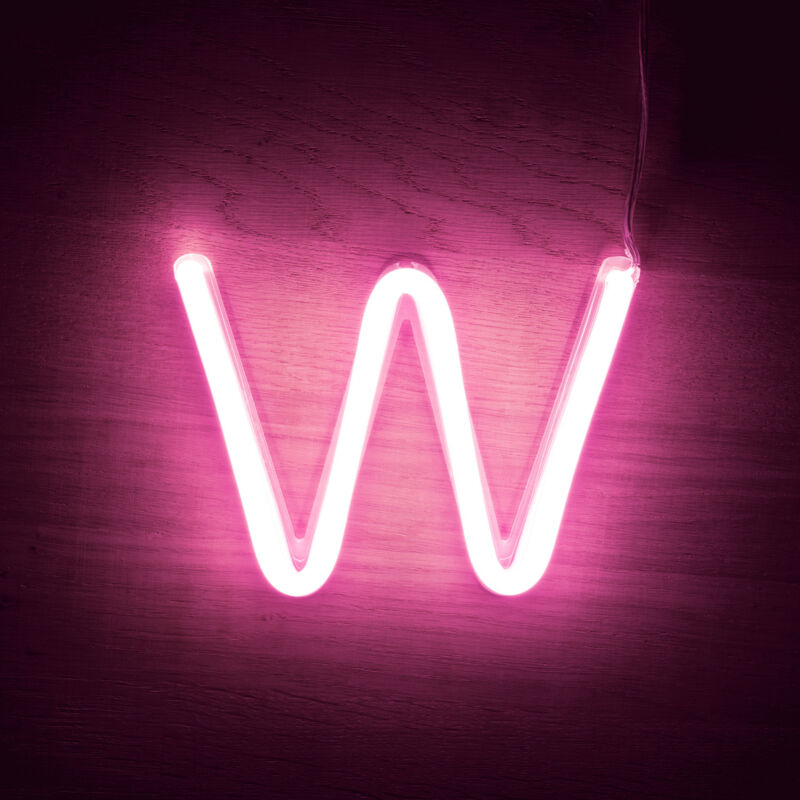 

Letras Neón LED Rosa W Rosa - W Rosa