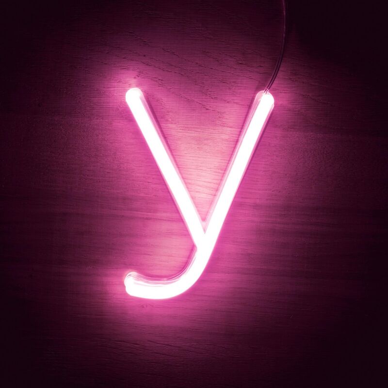 

Letras Neón LED Rosa Y Rosa - Y Rosa