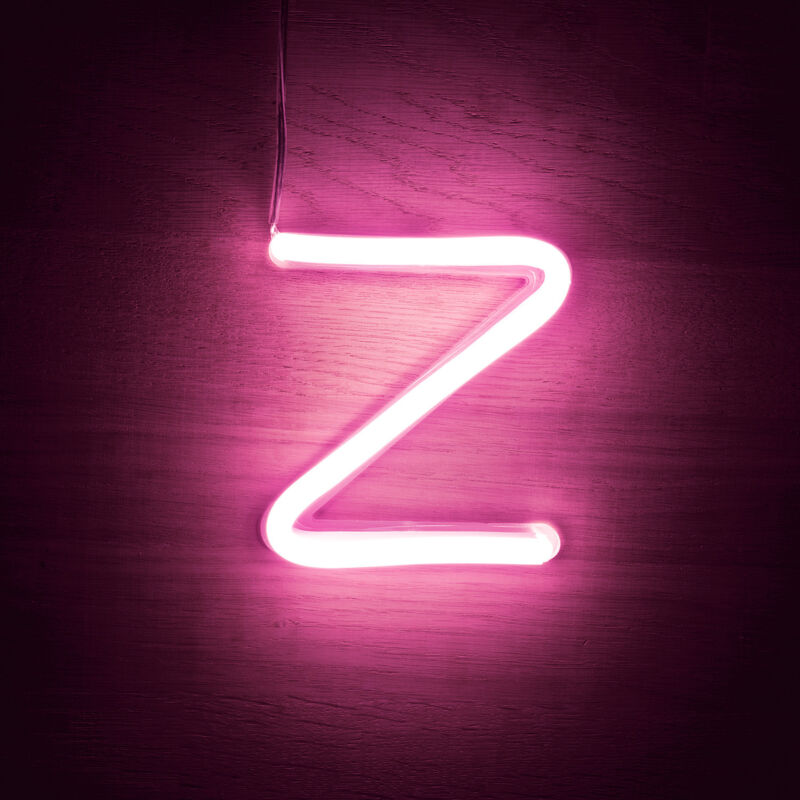 

Letras Neón LED Rosa Z Rosa - Z Rosa