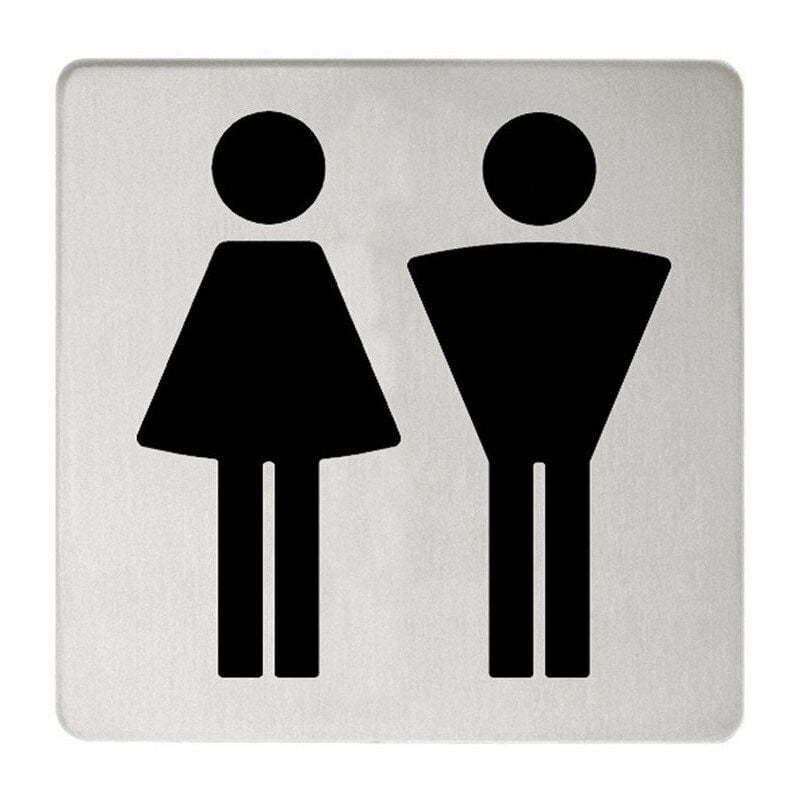

Keuco - Letrero de puerta PLAN símbolo mujeres / hombres aluminio plata-elo