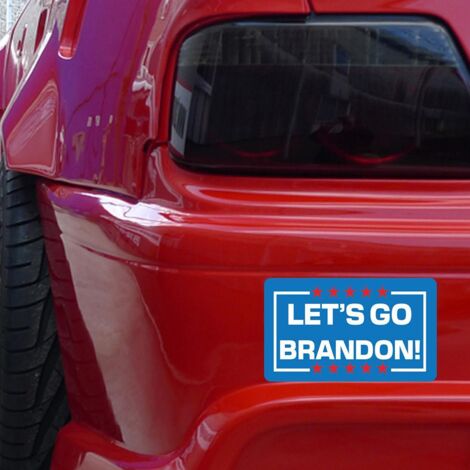 „Let's Go Brandon“-Aufkleber für Auto, LKW, Lieferwagen, Stoßstange oder Fenster