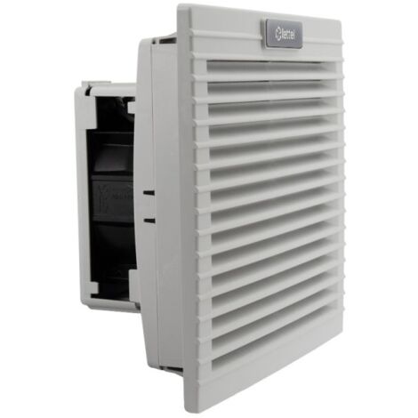 LETTEL - Grille 204x204 pour ventilateur 230V et filtre pour armoire électrique - GTA-176-VFF-230