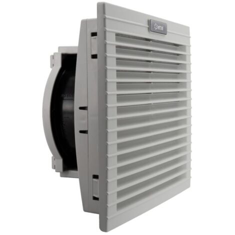 LETTEL - Grille 250x250 avec ventilateur 230V et filtre pour armoire électrique - GTA-223-VFF-230