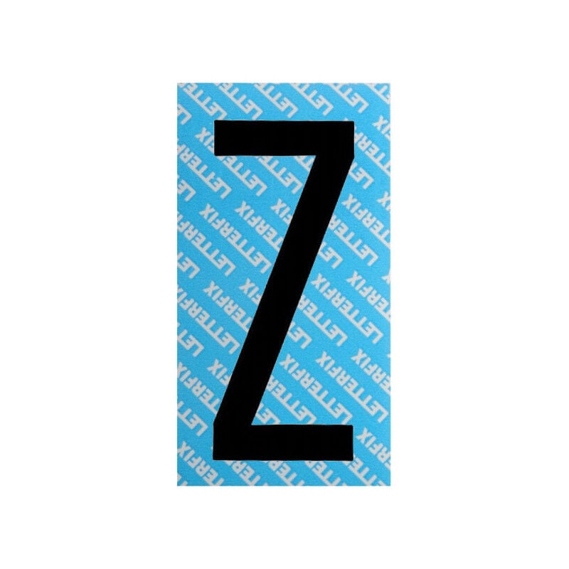 Image of Lettera Adesivo Nero Serie T80 z Letterfix