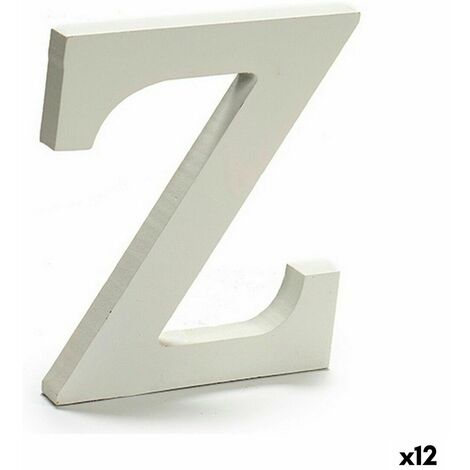 Numeri 2 Legno Bianco (1,8 x 21 x 17 cm) (12 Unità)