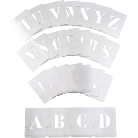 Letters Stencil Sets