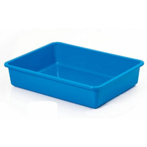 GEORPLAST Lettiera cassetta gatto media colore: rosso