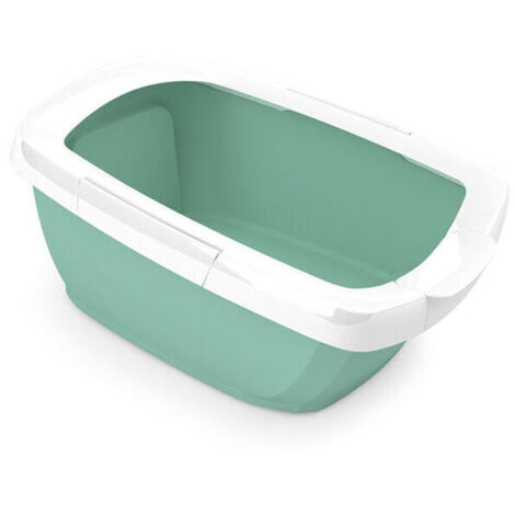 Lettiera per Gatti IMAC Azzurro Bianco 62 x 33 x 49,5 cm