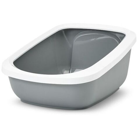 Lettiera per Gatti Savic Bianco Grigio Plastica