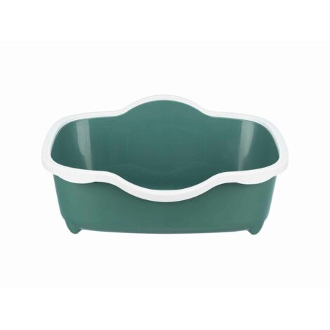 Lettiera per Gatti Trixie Davio Bianco Verde Plastica 56 x 26 x 39 cm