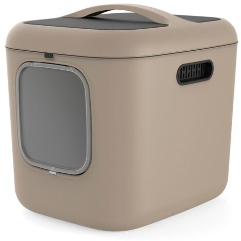 Lettiera Rotho WHITE XL - colore caffè