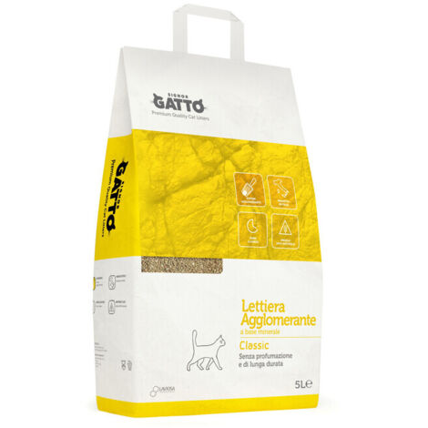 LETTIERA SIGNOR GATTO CLASSIC 5 L- 4,0 pz
