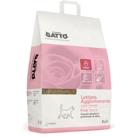 LETTIERA SIGNOR GATTO FINE TOUCH 5 L- 4,0 pz