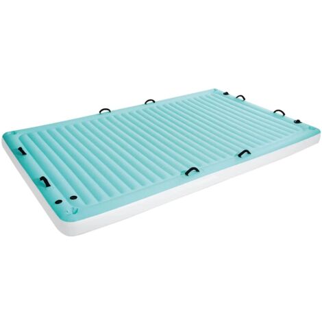 Lettino Gonfiabile Blu 310x183 cm Vinile INTEX