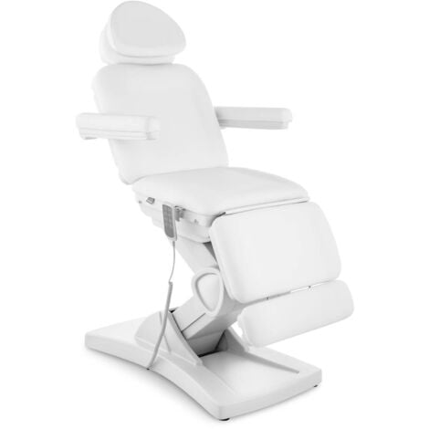 Lettino Per Estetica Elettrico Massaggi Tatuaggi 150 Kg Bianco 350 W Similpelle