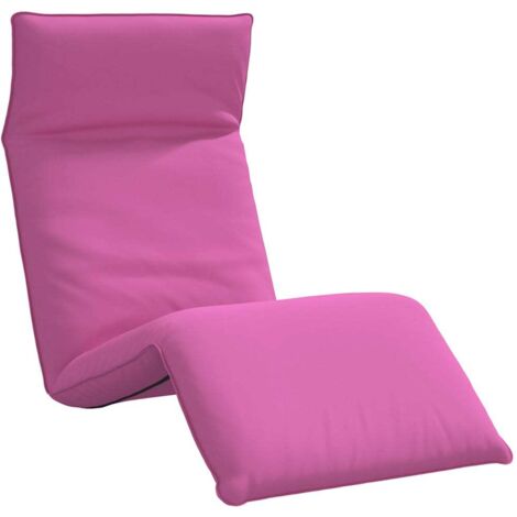 Lettino Pieghevole Rosa 175x54x8,5 cm in Tessuto Oxford vidaXL