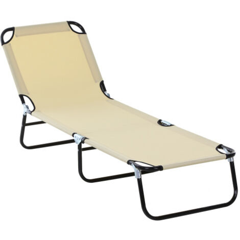 Lettino prendisole da giardino, schienale regolabile, acciaio, blu, 188x56x28 cm, ideale per giardino o balcone.