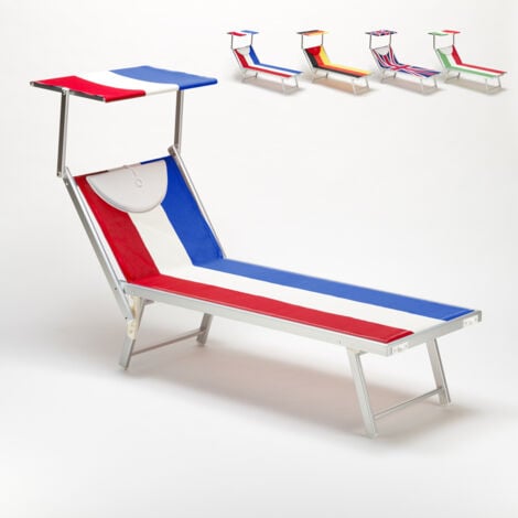 LETTINO MARE SPIAGGIA PRENDISOLE SANDWICH 191X55,5 GIARDINO PISCINA